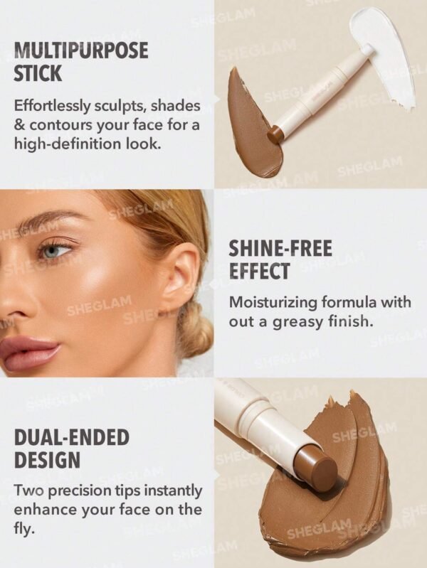 Sheglam Color & Sculpt Stick Lapiz 2-1 Contorno Iluminador - Imagen 3