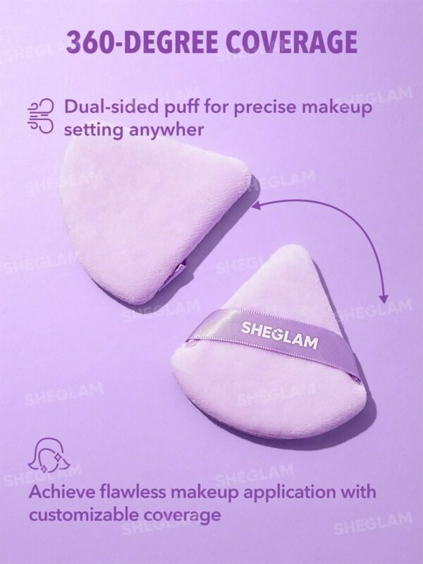Sheglam Insta-Ready Borla para polvos 3unds lila - Imagen 3