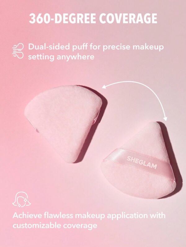 Sheglam Insta-Ready Borla para polvos 3unds rosa - Imagen 3
