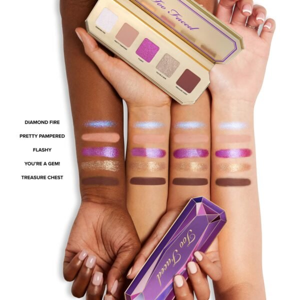 Too Faced You Are a Gem Set maquillaje ojos 3 pcs. - Imagen 3