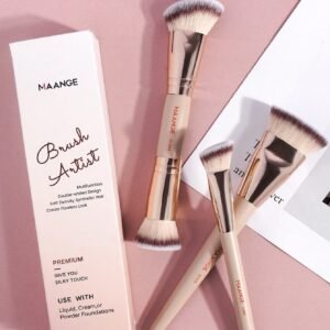 MAANGE Brush Artist Set de 3 Brochas para rostro