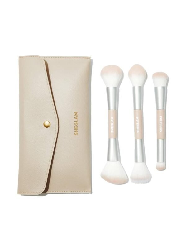 Sheglam Glam 101 Set de brochas de rostro con bolsa