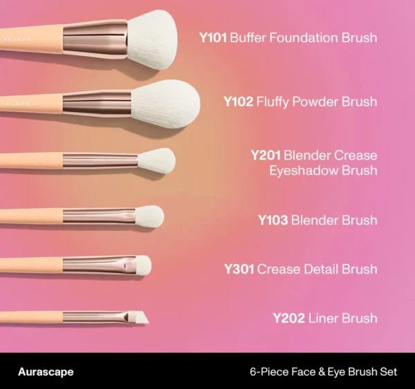 Morphe Aurascape Set 6 brochas - Imagen 2