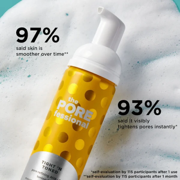 Benefit The POREfessional Tight ´n toned Tonico limpiador en espuma - Imagen 6