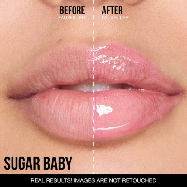 HUDA BEAUTY  Faux Filler Shiny Non-Sticky Lip Gloss - Imagen 2