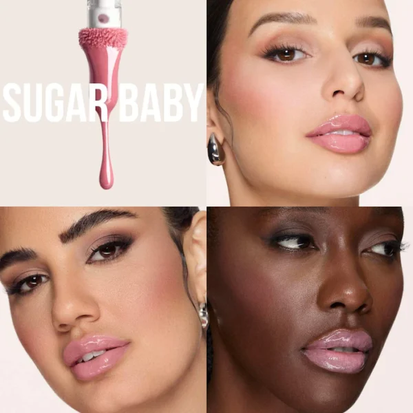 HUDA BEAUTY  Faux Filler Shiny Non-Sticky Lip Gloss - Imagen 3