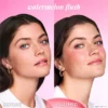 Glow Recipe  Watermelon Glow Niacinamide Dewy Flush - Brightening Serum Blush - Imagen 3