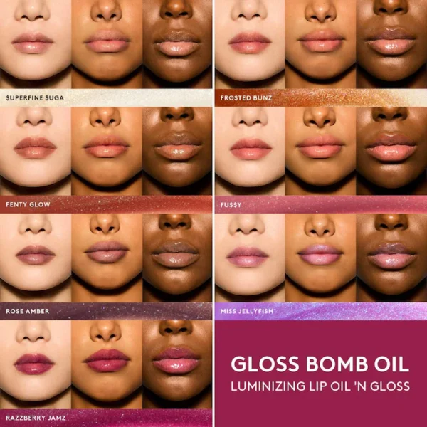 Fenty Beauty by Rihanna  Gloss Bomb Oil Luminizing Lip Oil 'N Gloss - Imagen 3