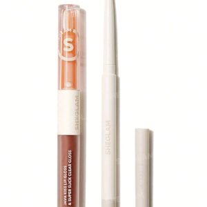 Sheglam Soft 90's Glam Gloss doble y Lipliner