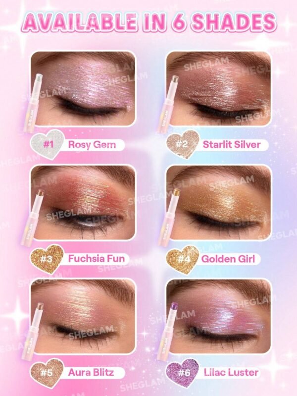 Sheglam Crystal Jelly Glaze Stick - Imagen 3