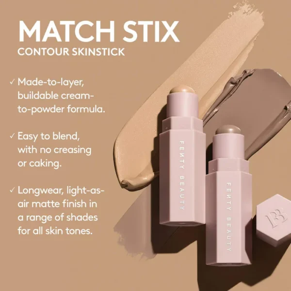Fenty Match Stix Matte Contour Skinstick - Imagen 3