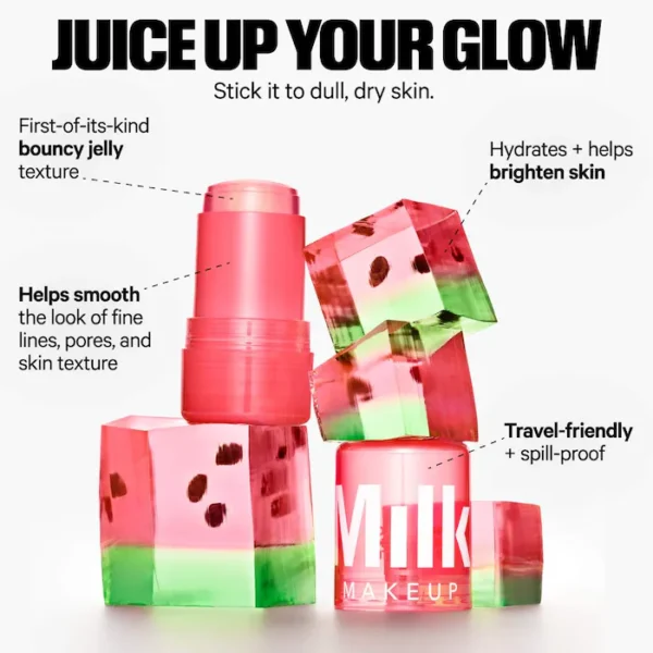 Milk Watermelon Jelly Glow Serum Hidratante en barra - Imagen 4